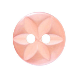 G2032-18-05 - STAR BUTTON  SIZE 18 COL 5 PEACH