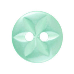 G2032-18-35 - STAR BUTTON SIZE 18 COL 35 AQUA (100)