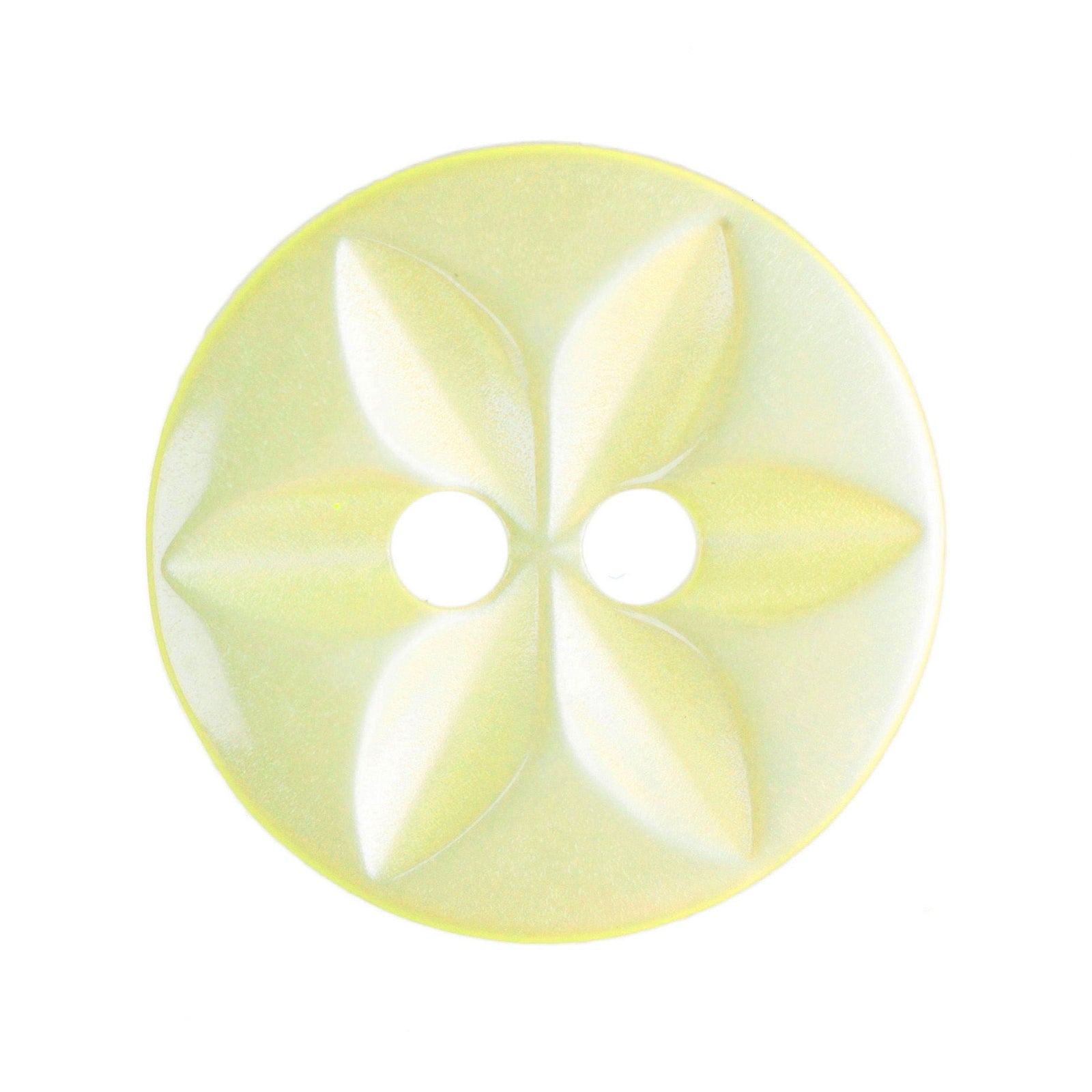 G2032-22-03 - STAR BUTTON SIZE 22 COL 3 LEMON