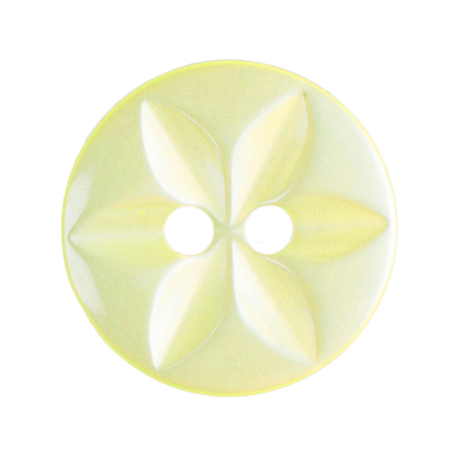 G2032-22-03 - STAR BUTTON SIZE 22 COL 3 LEMON