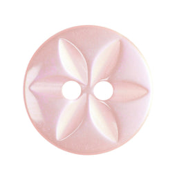 G2032-22-06 - STAR BUTTON SIZE 22 COL 6 LT PINK