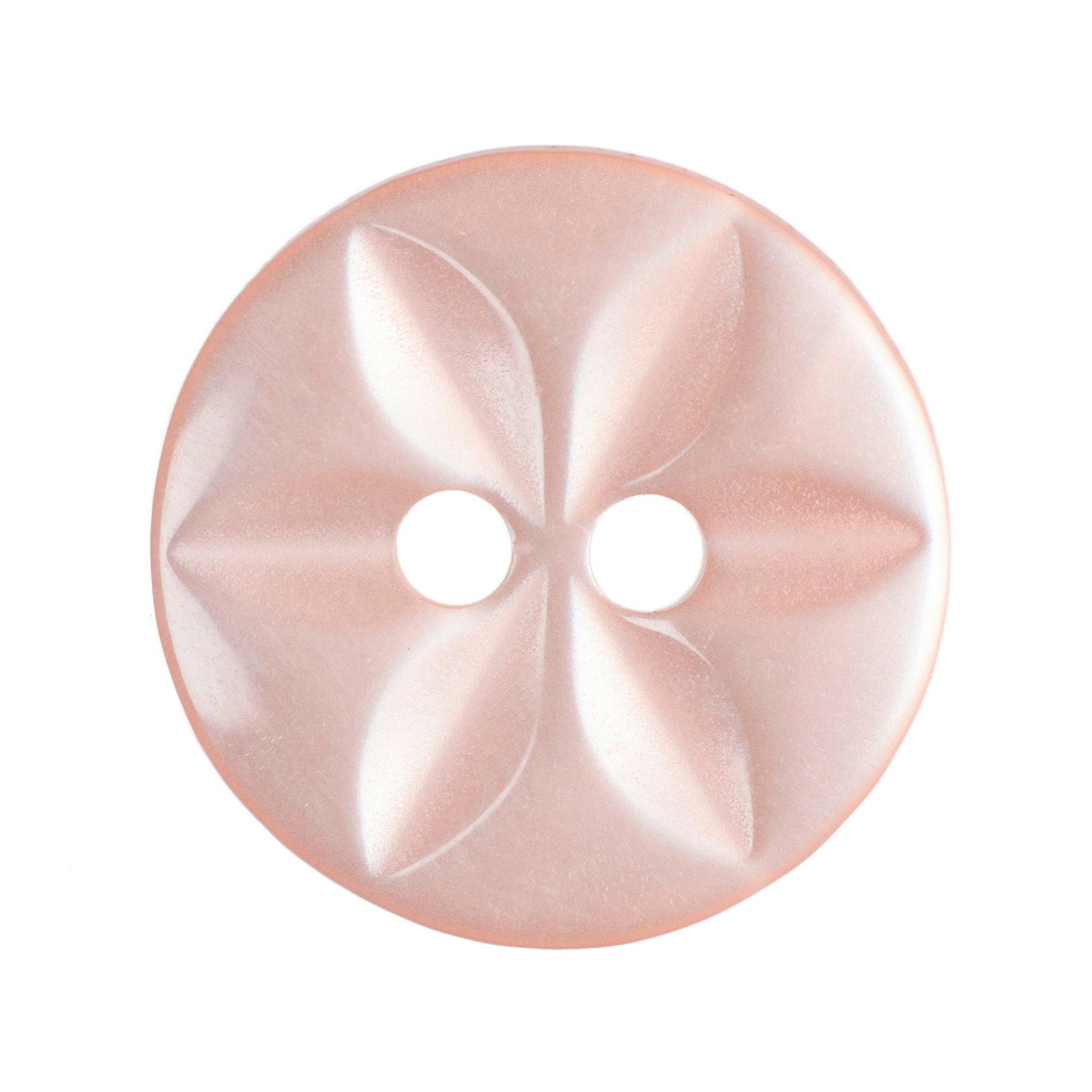 G2032-22-5 - STAR BUTTON SIZE 22 COL 5 PEACH (100)