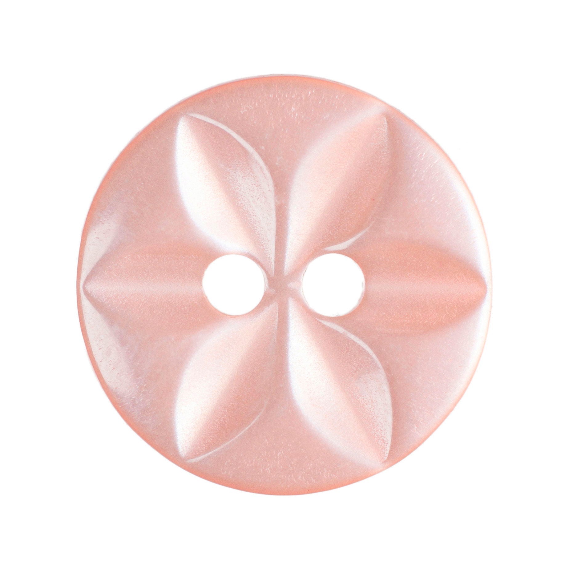 G2032-22-7 - STAR BUTTONS SIZE 22 COL 7 SALMON (100)