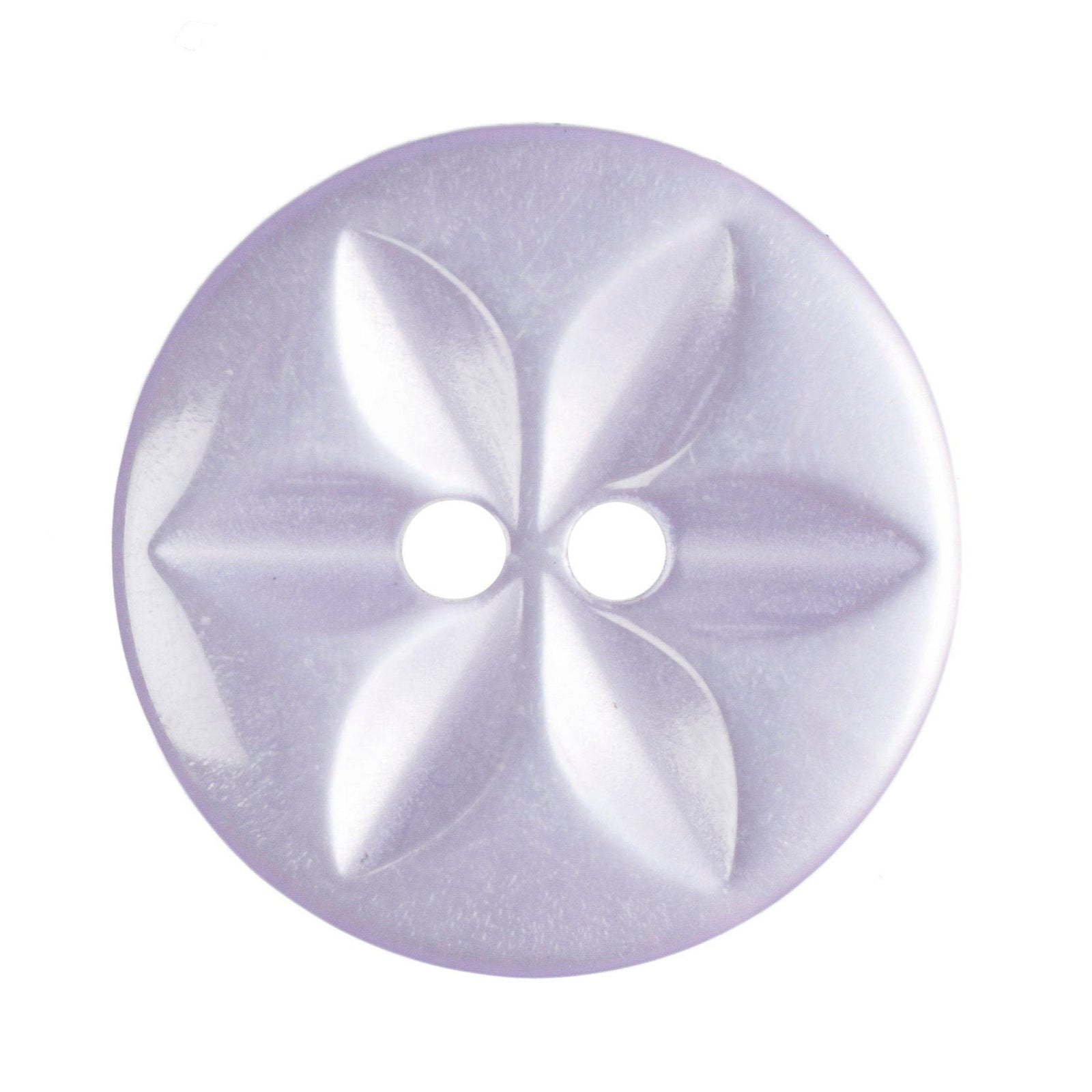 G2032-26-11 - STAR BUTTON SIZE 26 COL 11 LILAC