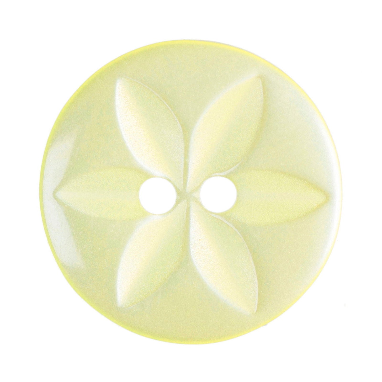 G2032-26-3 - STAR BUTTON SIZE 26 COL 3 LEMON