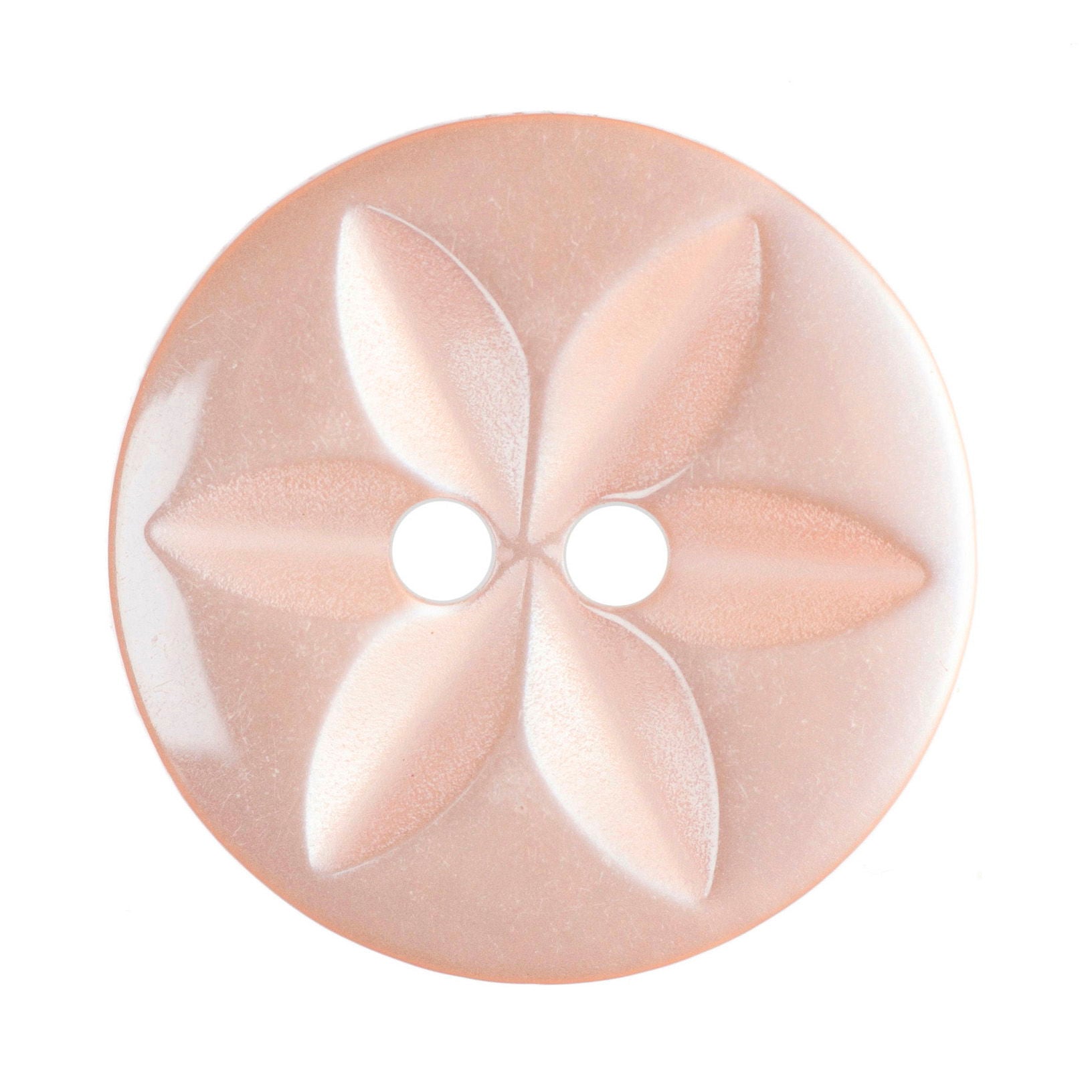 G2032-26-5 - STAR BUTTON SIZE 26 COL 5 PEACH