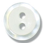 G2175-18-1 - BUTTONS SIZE 18 COL 1 WHITE  (100)