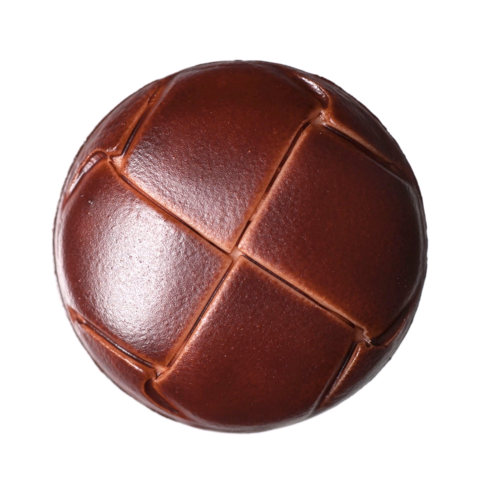 G2276-36-1 - ARAN BUTTON SIZE 36 COL 1 BROWN (50)