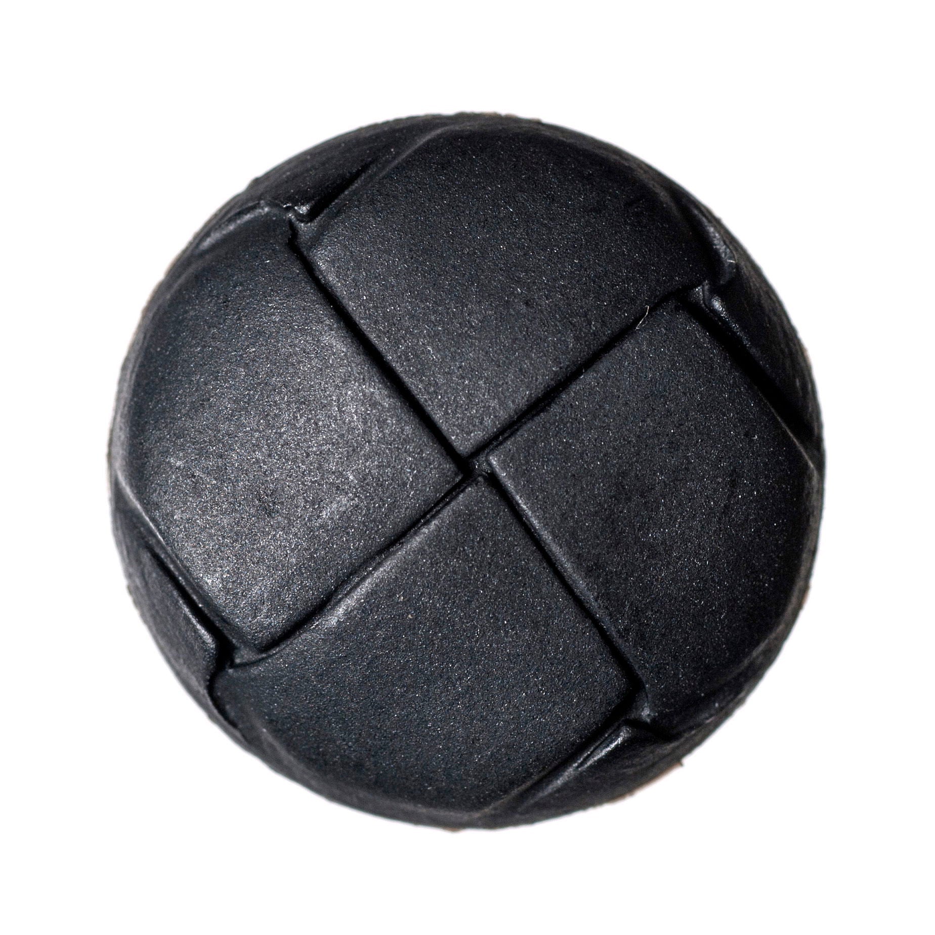G2276-36-8 - ARAN BUTTON SIZE 36 COL 8 BLACK (50)