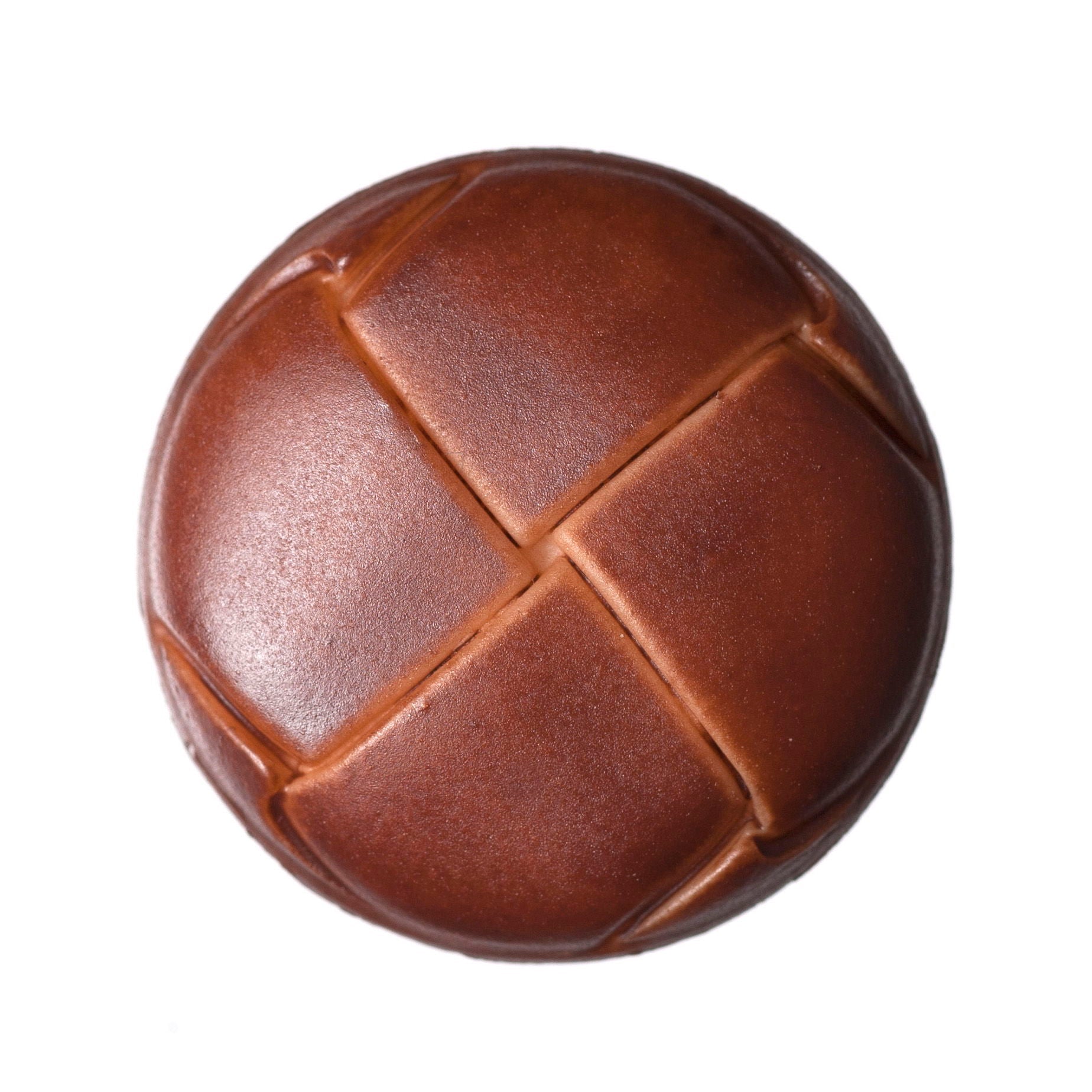 G2276-40-1 - ARAN BUTTON SIZE 40 COL 1 BROWN (50)
