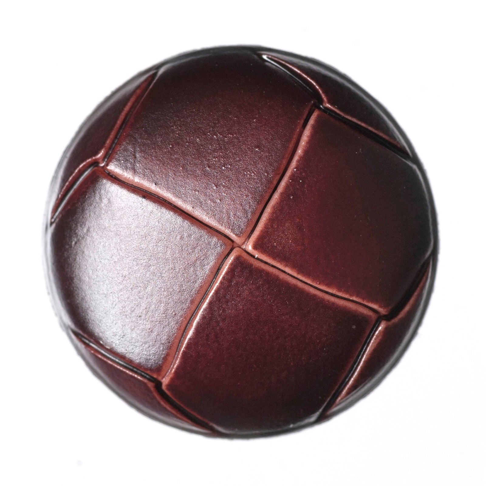 G2276-44-2 - ARAN BUTTON SIZE 44 COL 2 DK BROWN (50)