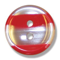 G2798-28-8 - BUTTONS SIZE 28 COL 8 RED (100)