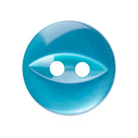 G339-18-25 - FISHEYE BUTTON SIZE 18 COL 25 GREEN (150)