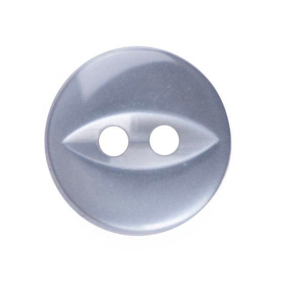 G339-18-31 - FISHEYE BUTTON SIZE 18 COL 31 GREY (150)