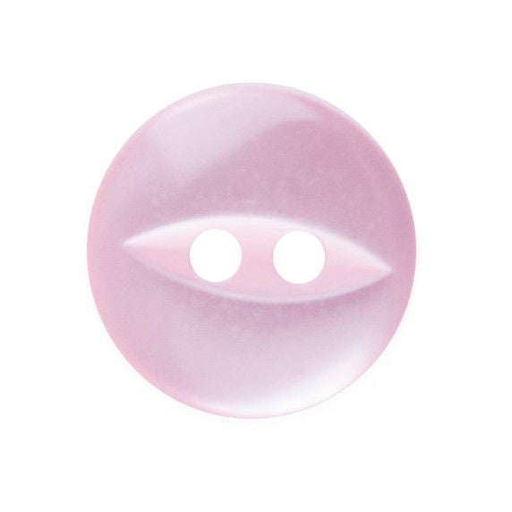 G339-18-39 - FISHEYE BUTTON SIZE 18 COL 39 PINK (150)