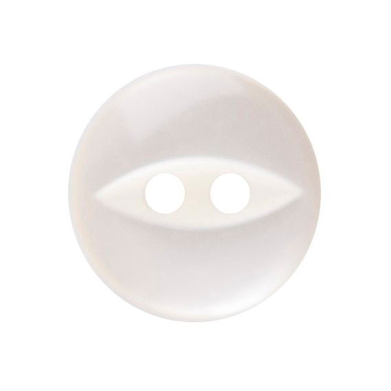 G339-18-42 - FISHEYE BUTTON SIZE 18 COL 42 CREAM (150)