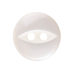 G339-18-42 - FISHEYE BUTTON SIZE 18 COL 42 CREAM (150)