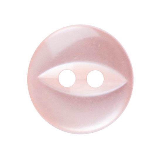 G339-18-5 - FISHEYE BUTTON SIZE 18 COL 5 LIGHT PEACH (150)