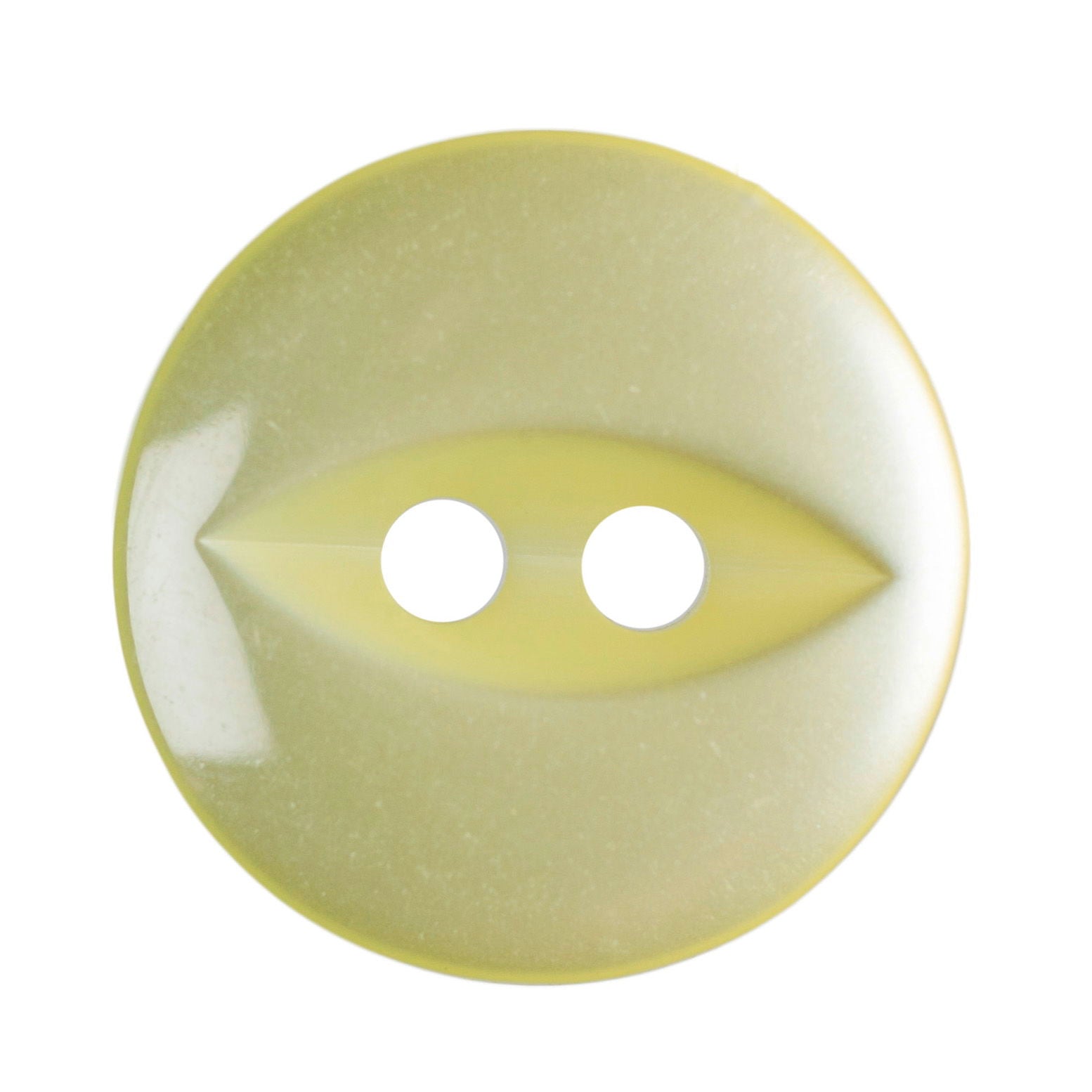 G339-22-03 - FISHEYE BUTTON SIZE 22 COL 3 LEMON (150)