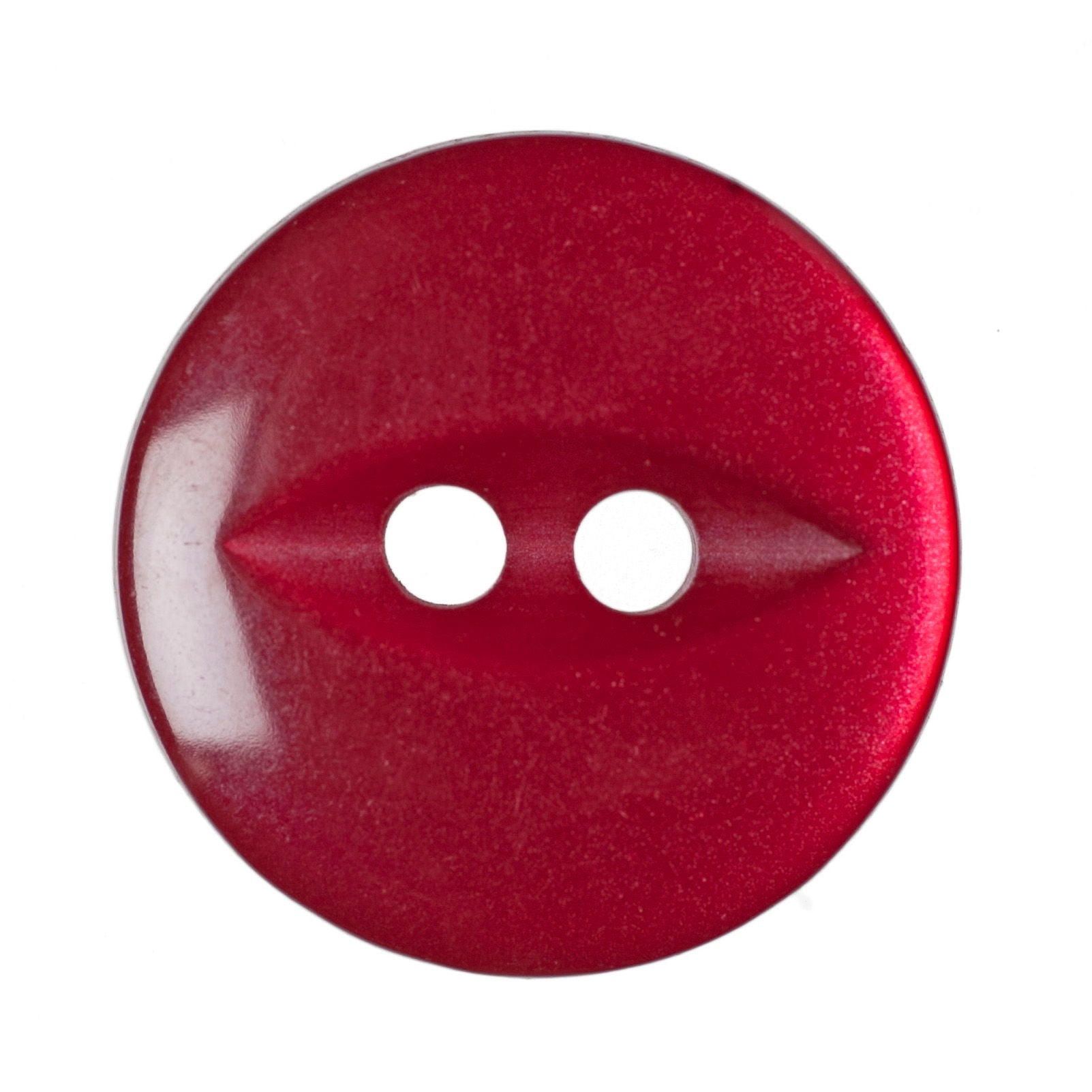 G339-22-07 - FISHEYE BUTTON SIZE 22 COL 07 PINK/RED (150)