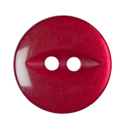 G339-22-07 - FISHEYE BUTTON SIZE 22 COL 07 PINK/RED (150)