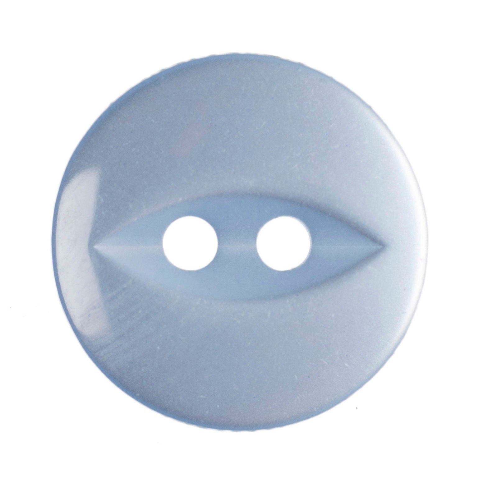 G339-22-15 - FISHEYE BUTTON SIZE 22 COL 15 LT BLUE (150)