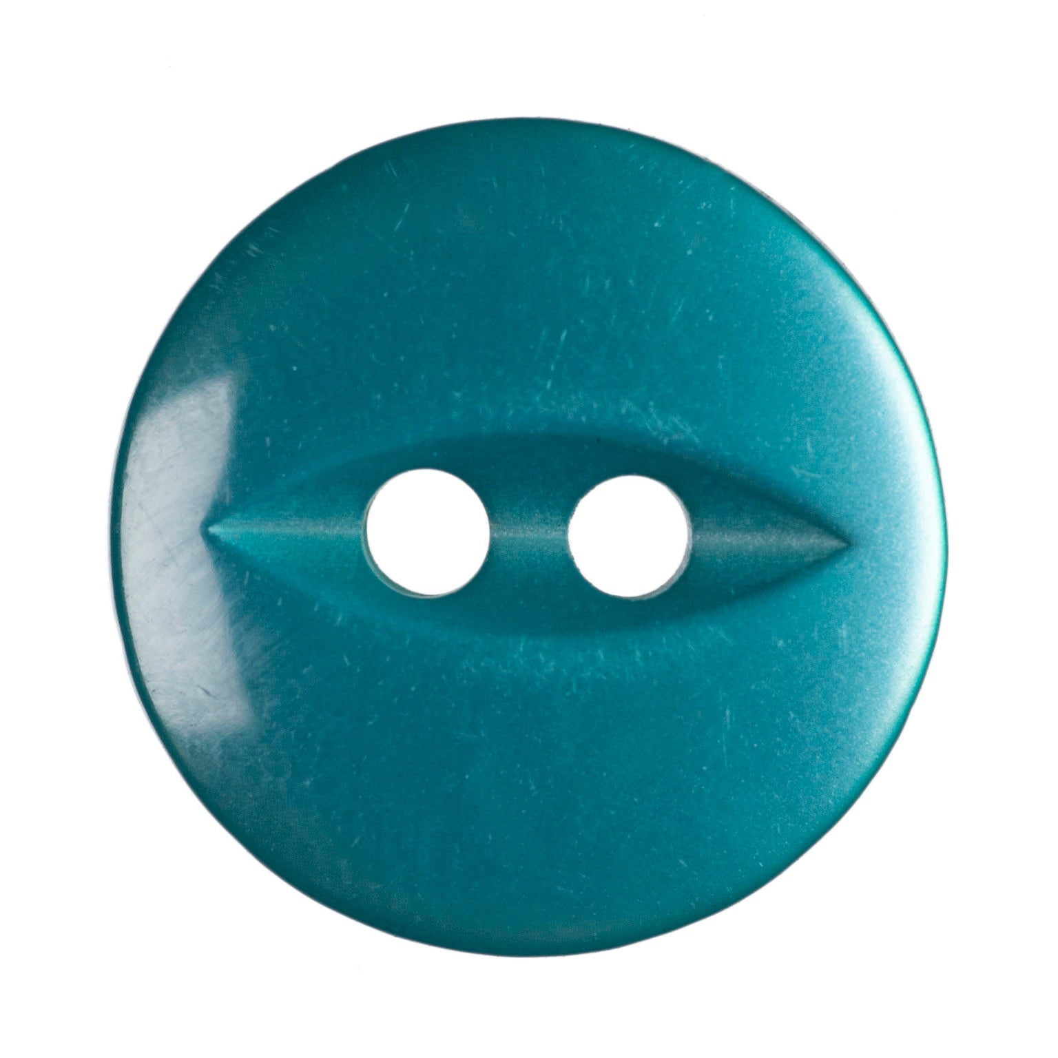 G339-22-25 - FISHEYE BUTTON SIZE 22 COL 25 GREEN (150)