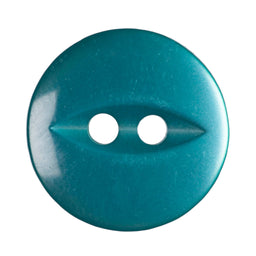 G339-22-25 - FISHEYE BUTTON SIZE 22 COL 25 GREEN (150)