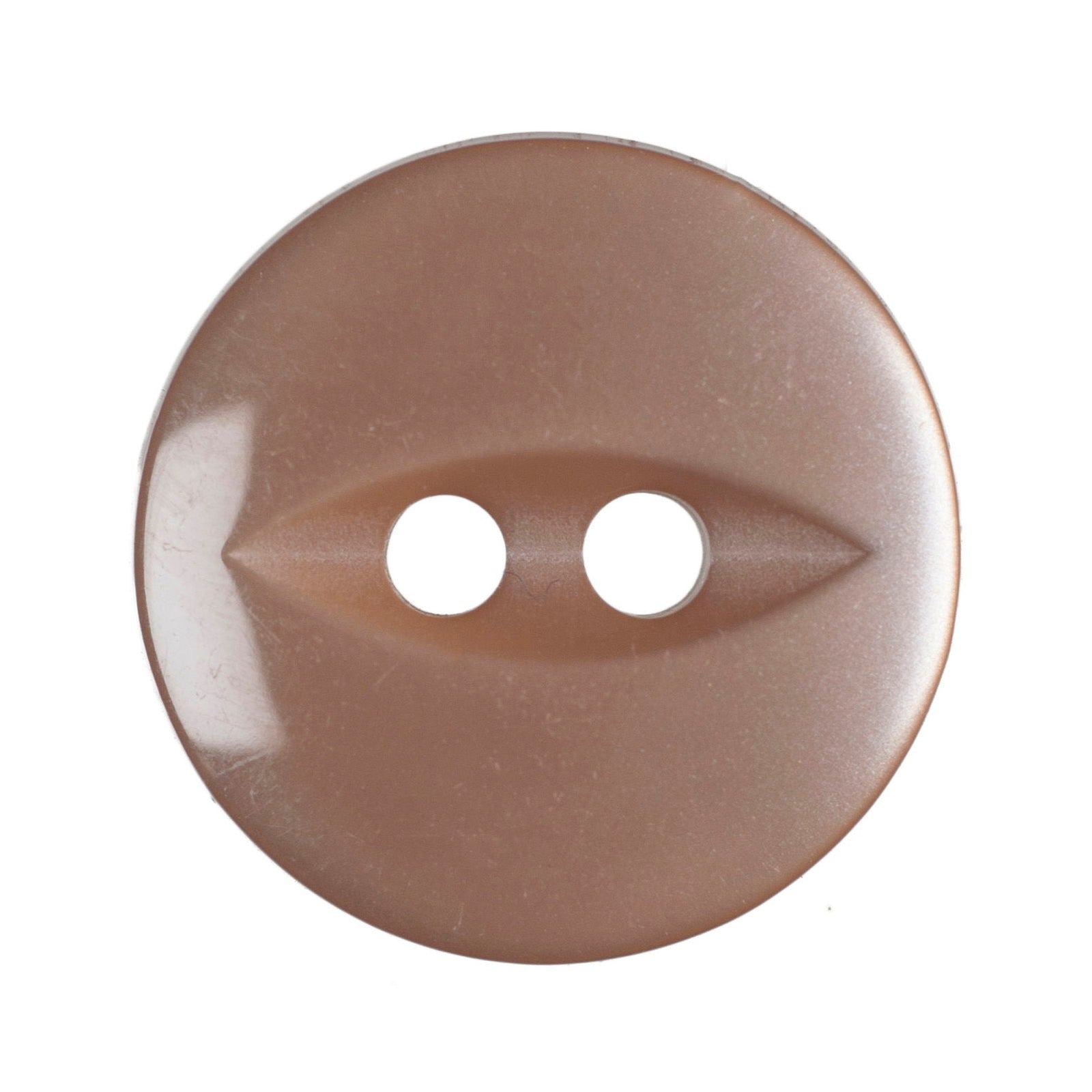 G339-22-27 - FISHEYE BUTTON SIZE 22 COL 27 BEIGE (150)