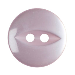 G339-22-6  FISHEYE BUTTON SIZE 22 COL 6 PALE PINK (150)