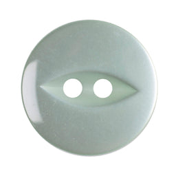 G339-26-037 - FISHEYE BUTTON SIZE 26 COL 037 PALE TEAL (150)