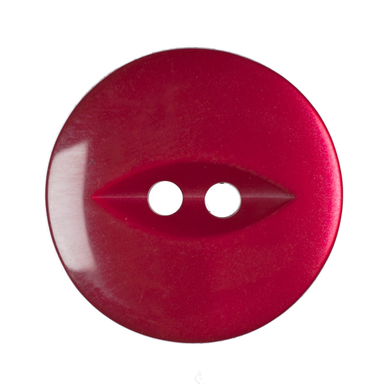 G339-26-07 - FISHEYE BUTTON SIZE 26 COL 07 PINK/RED (150)