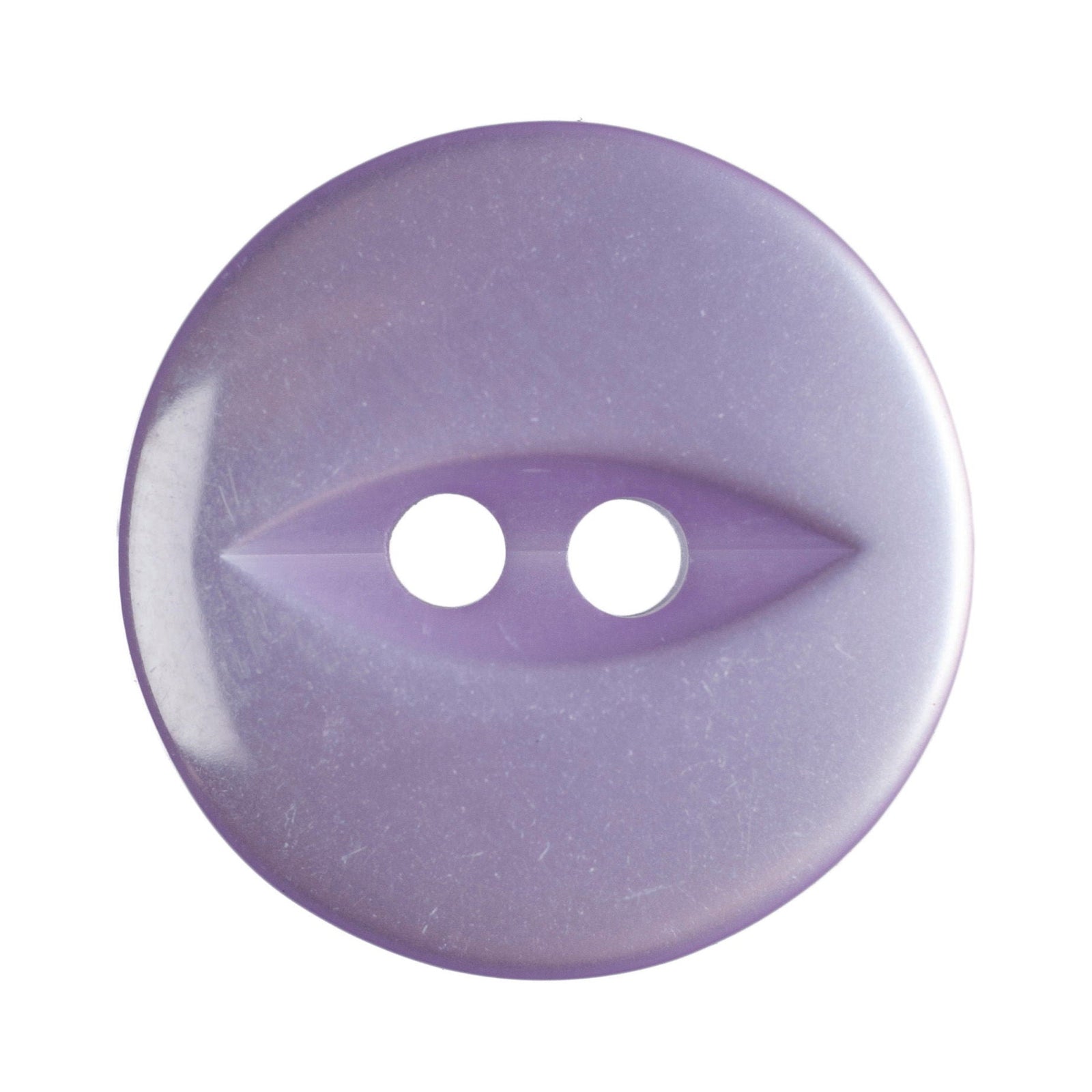 G339-26-11 - FISHEYE BUTTON SIZE 26 COL 11 LILAC (150)
