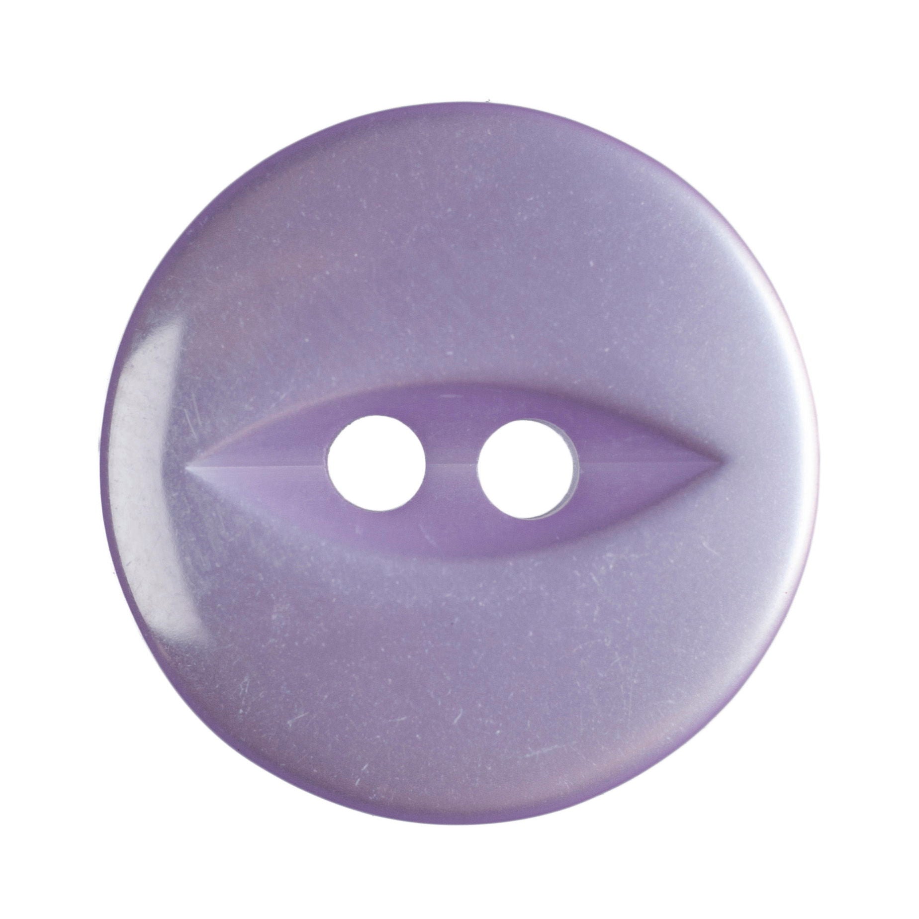 G339-26-11 - FISHEYE BUTTON SIZE 26 COL 11 LILAC (150)