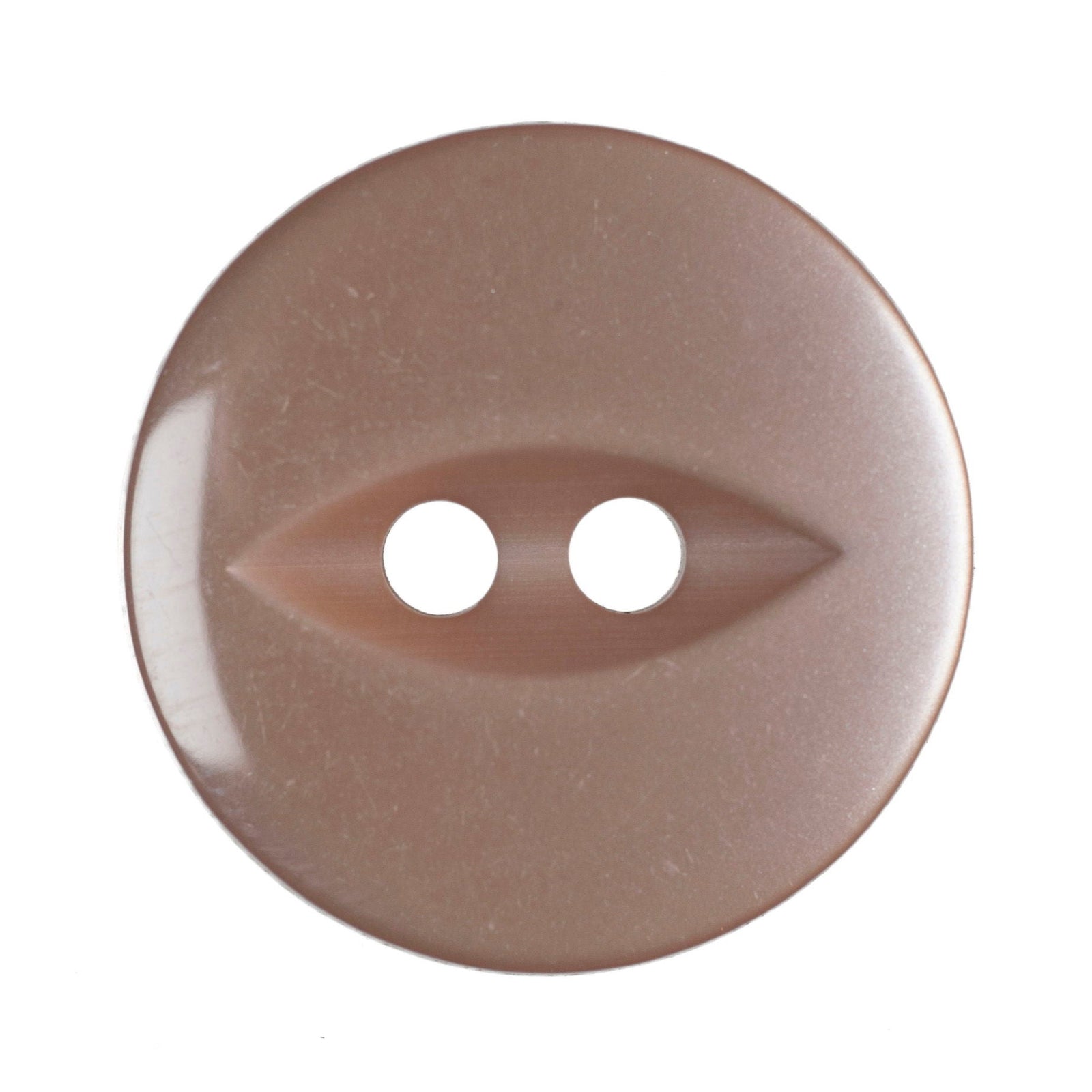 G339-26-27 - FISHEYE BUTTON SIZE 26 COL 27 BEIGE (150)