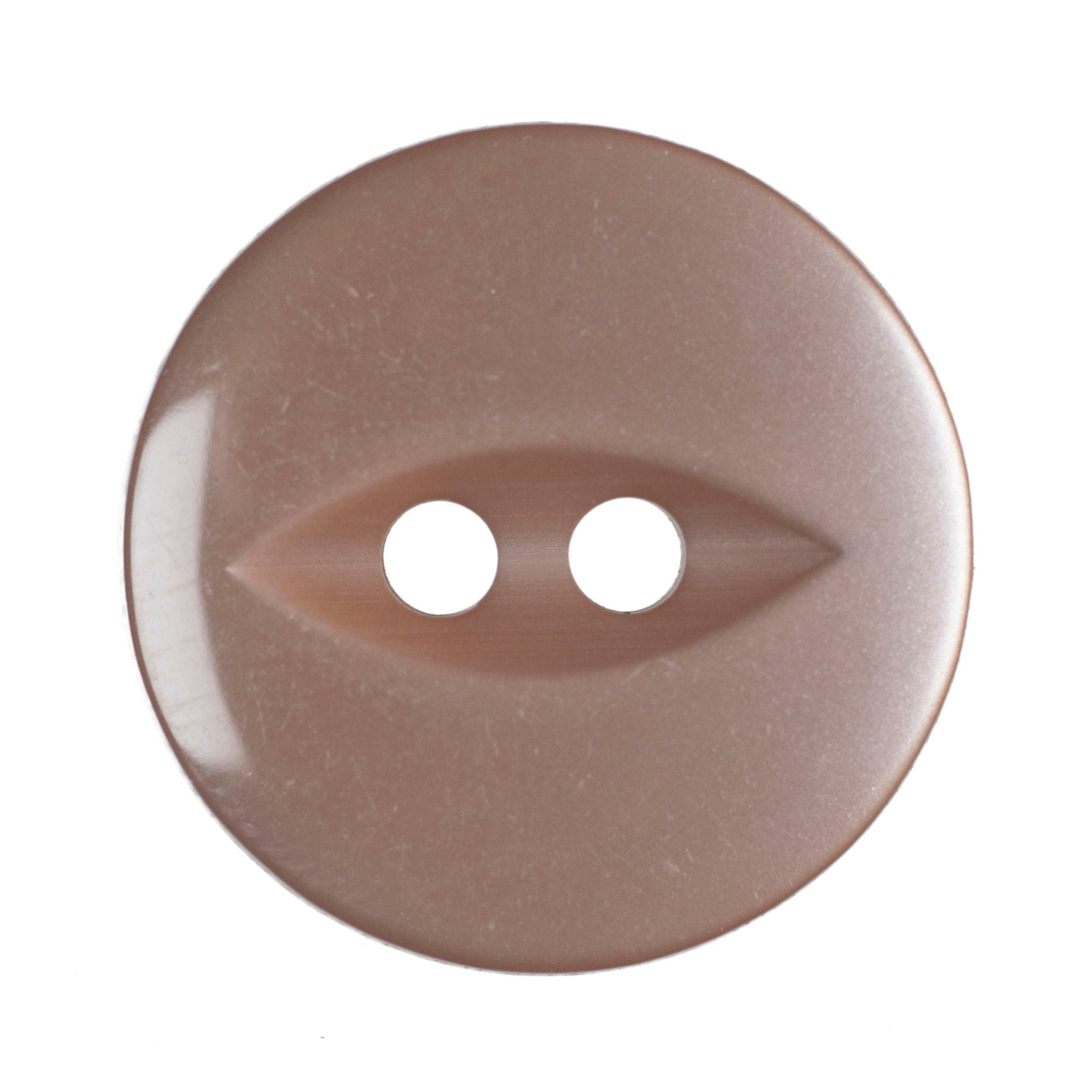 G339-26-27 - FISHEYE BUTTON SIZE 26 COL 27 BEIGE (150)