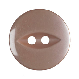 G339-26-27 - FISHEYE BUTTON SIZE 26 COL 27 BEIGE (150)