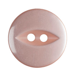 G339-26-5 - FISHEYE BUTTON SIZE 26 COL 5 LIGHT PEACH (150)
