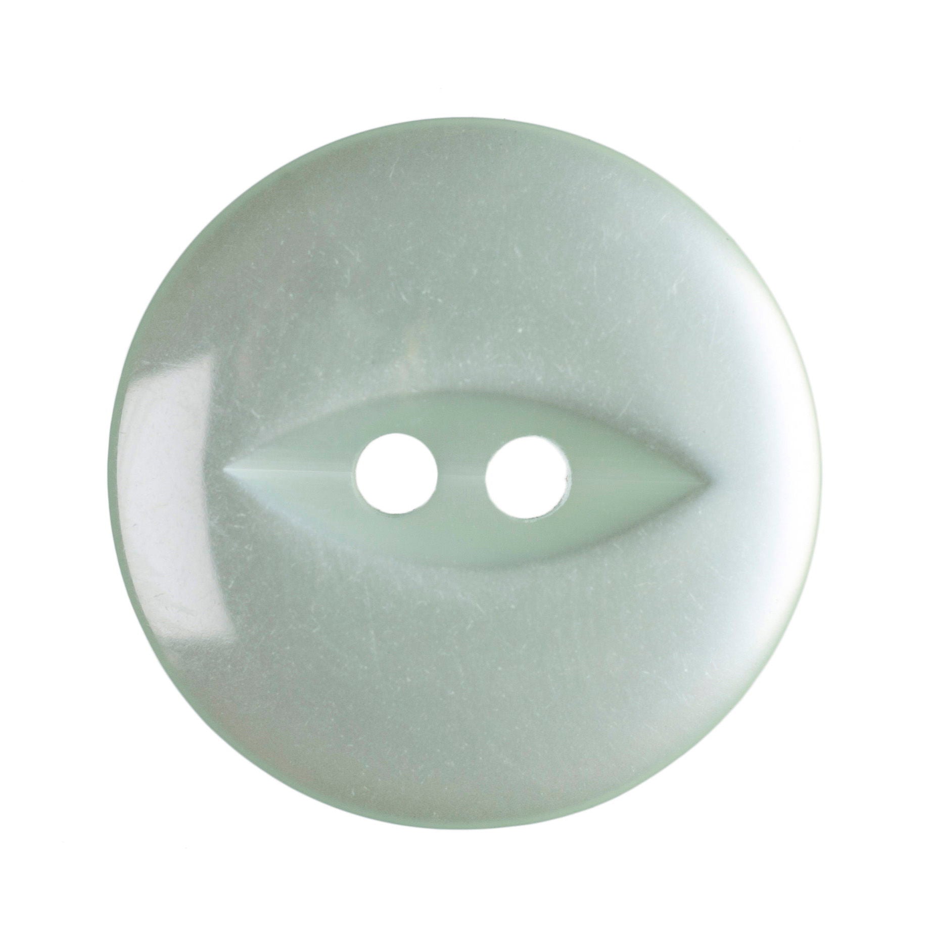 G339-30-037 - FISHEYE BUTTON SIZE 30 COL 037 PALE TEAL (150)