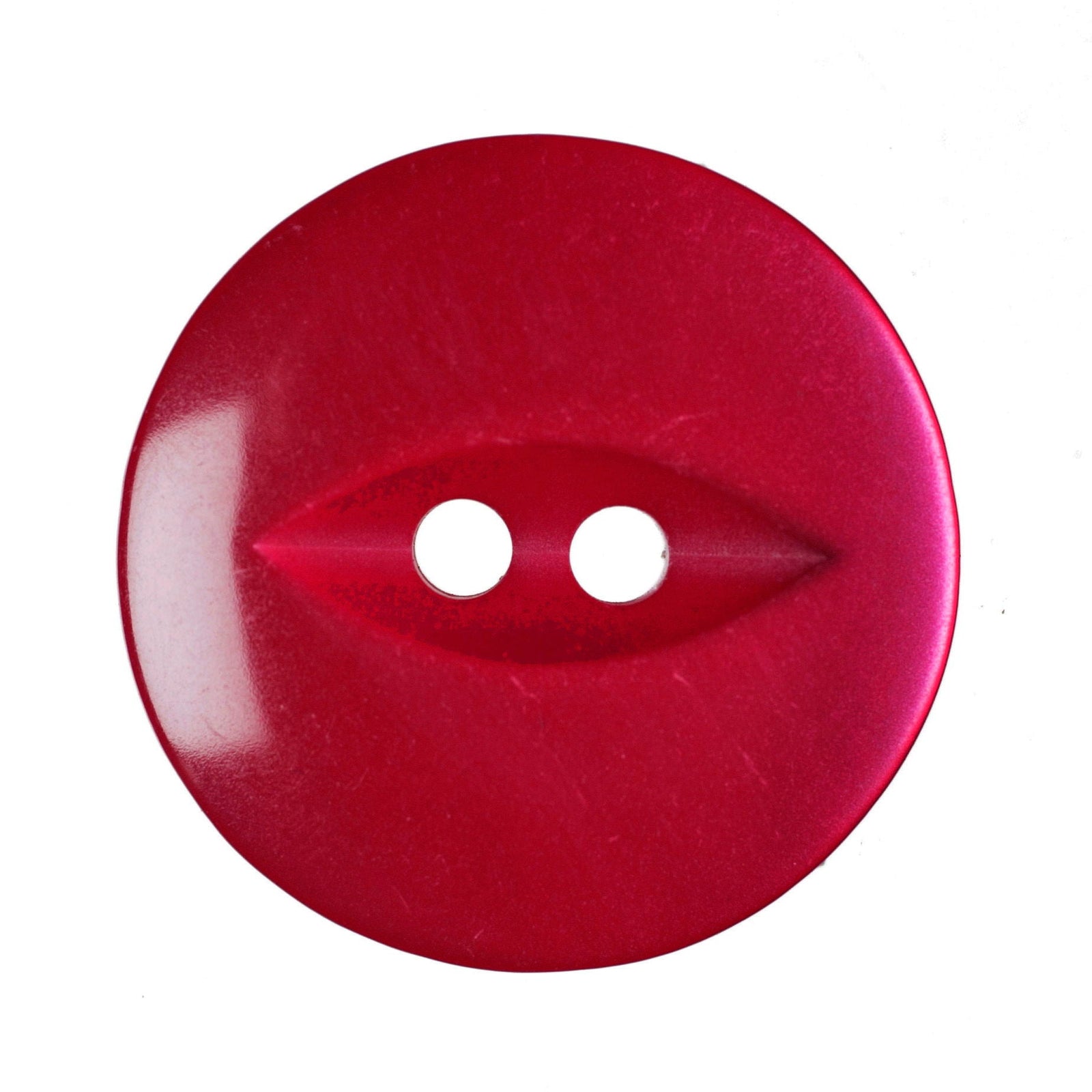 G339-30-07 - FISHEYE BUTTON SIZE 30 COL 07 PINK/RED (150)