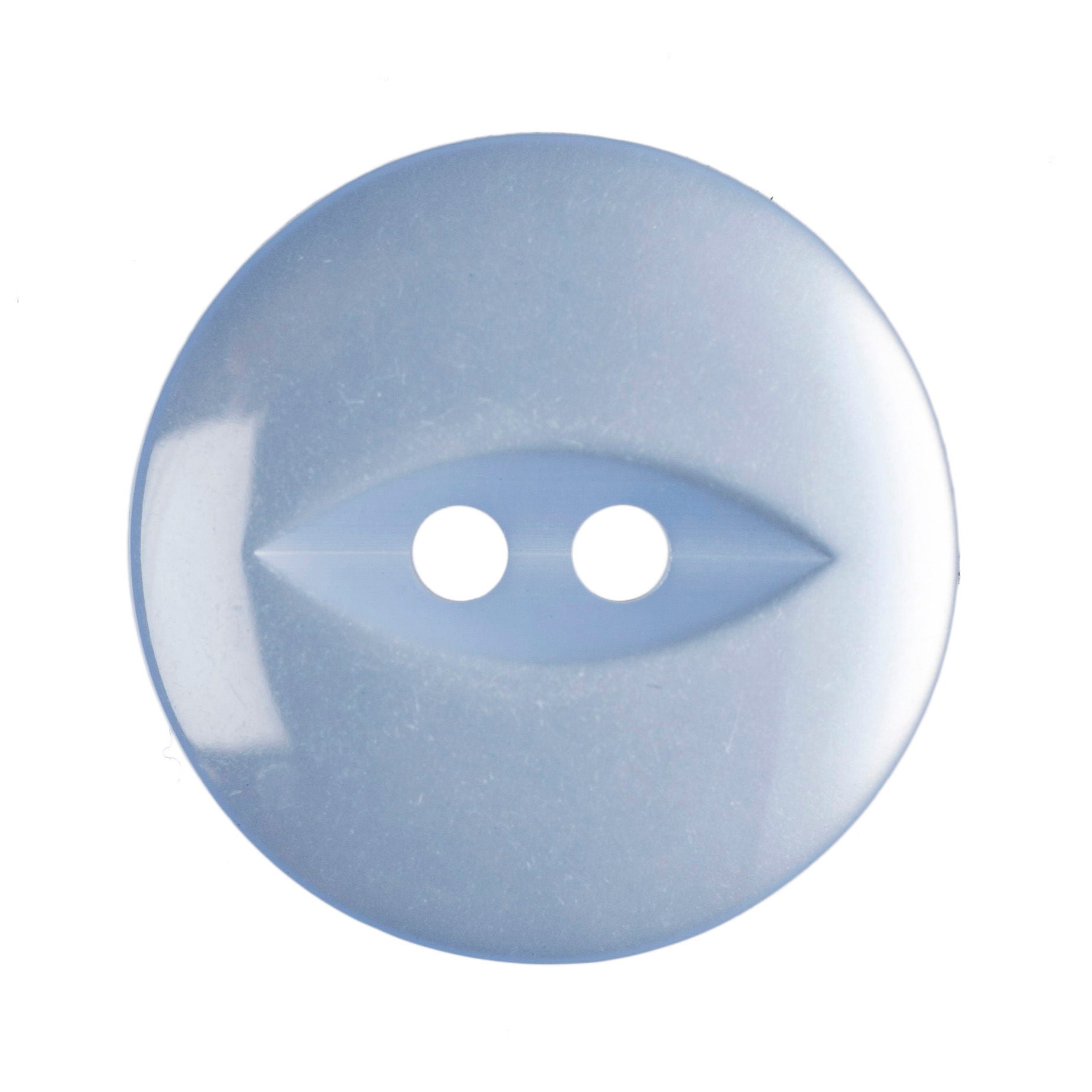 G339-30-15 - FISHEYE BUTTON SIZE 30 COL 15 L.BLUE (150)