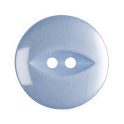 G339-30-15 - FISHEYE BUTTON SIZE 30 COL 15 L.BLUE (150)