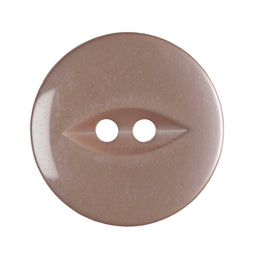 G339-30-27 - FISHEYE BUTTON SIZE 30 COL 27 BEIGE (150)