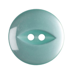 G339-30-35 - FISHEYE BUTTON SIZE 30 COL 35 TURQUOISE GREEN (150)