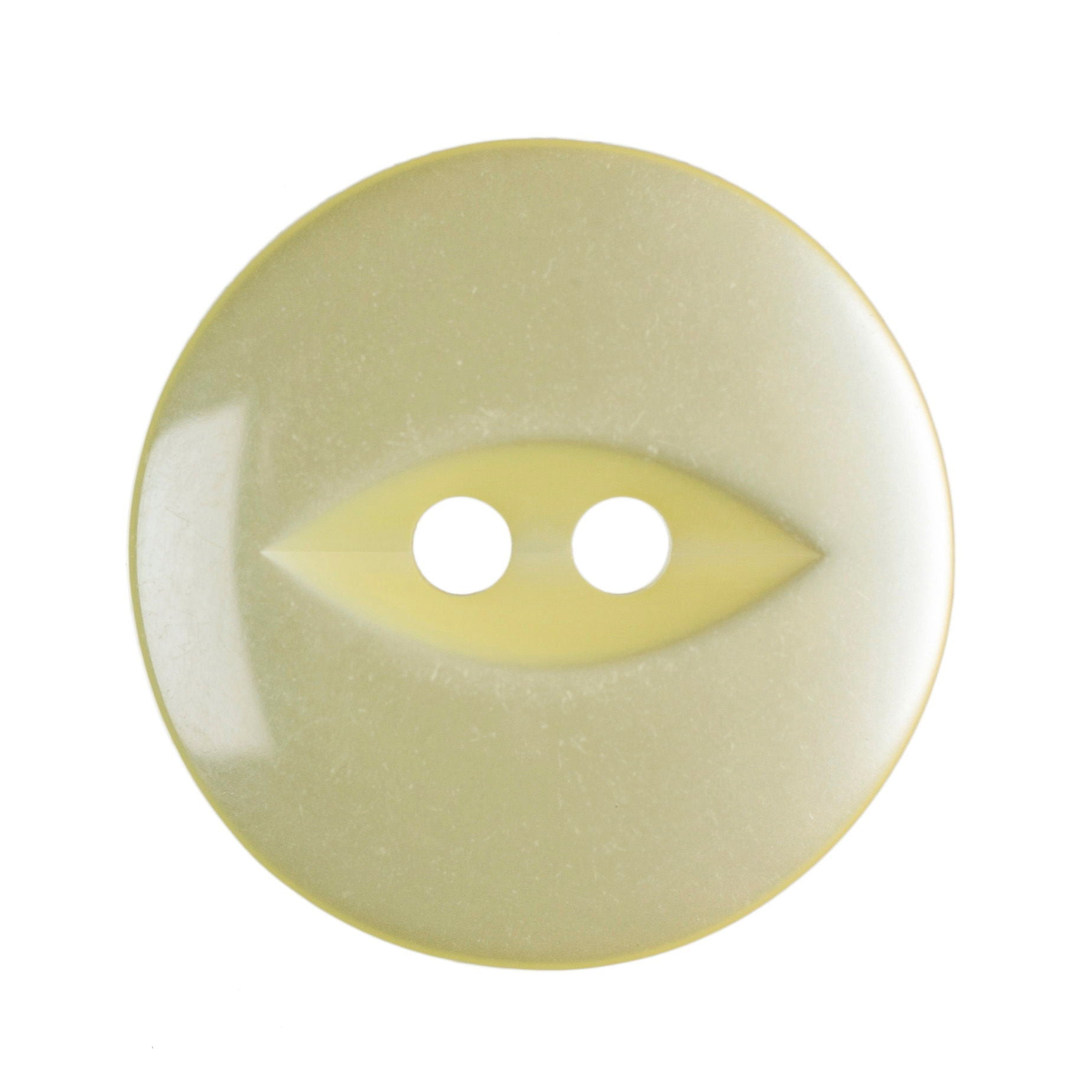G339-30-3 - FISHEYE BUTTON SIZE 30 COL 3 LEMON (150)