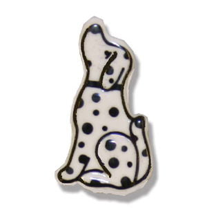 G3888 - BUTTONS  DALMATIONS (50)