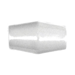 G4237-1 - BUTTON LOOP BACK TOGGLE COL1 WHITE (50)
