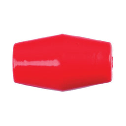 G4237-8 - BUTTON LOOP BACK TOGGLE COL 8 RED (50)