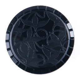G4277-30 - BUTTON BLACK PATTERNED SHANK SIZE 30