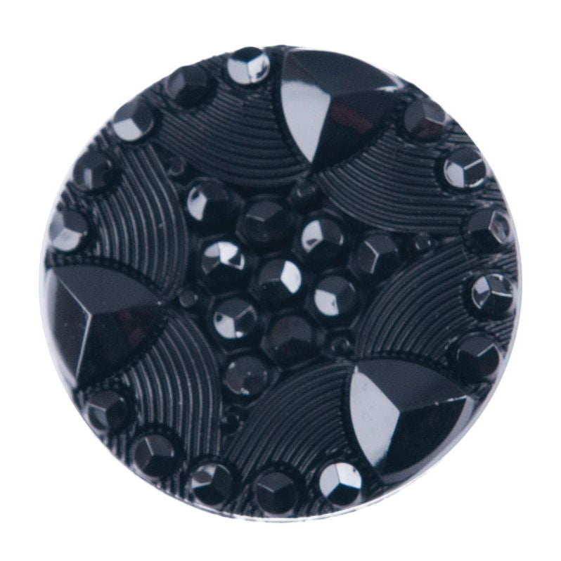 G4279-44 - BUTTON BLACK SHANK SIZE 44